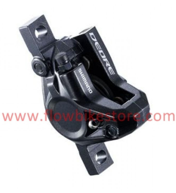 Shimano Deore Pinza Freno Idraulica, 4 Pistoni Post Mount - Per Bici Da Montagna, Anteriore O Posteriore